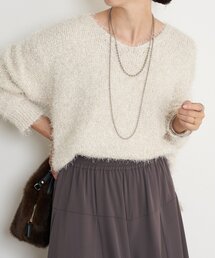 Jena espace merveilleux | フィルムヤーンニット(ニット/セーター)