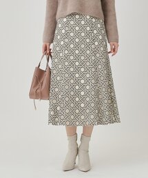 COUP DE CHANCE | 【日本製】シアー刺繍のフレアースカート(スカート)