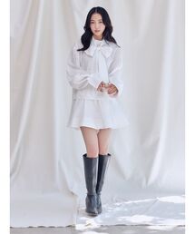 SNIDEL | Sustainableバリエボリュームチュニックブラウス(シャツ/ブラウス)