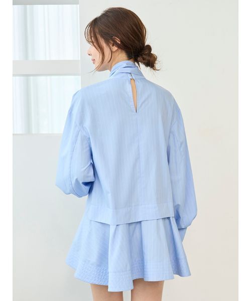 セール】Sustainableバリエボリュームチュニックブラウス（シャツ