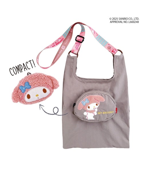 sanrio(サンリオ)の「ルートート / IP.ルーショッパーミッド.サンリオキャラクターズA(ショルダーバッグ・レディース・その他1/その他2/その他3/その他4・FREE)」の3枚目の写真