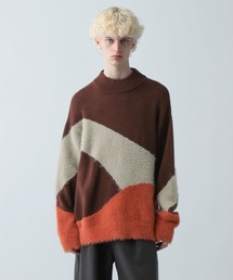 HARE（ハレ）の「ハイショクハイネックニットプルオーバー(HARE)（ニット/セーター）」