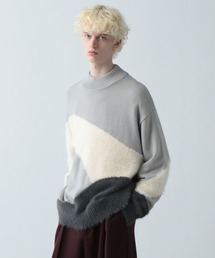 HARE | ハイショクハイネックニットプルオーバー(HARE)(ニット/セーター)