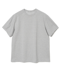 ダブルインシジョンTシャツ[メランジグレー]