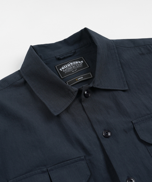 FRIZMWORKS(フリズムワークス)の「HALF WORK SHIRT JACKET _ NAVY(シャツ/ブラウス・メンズ・その他・SMALL/MEDIUM/LARGE)」の3枚目の写真