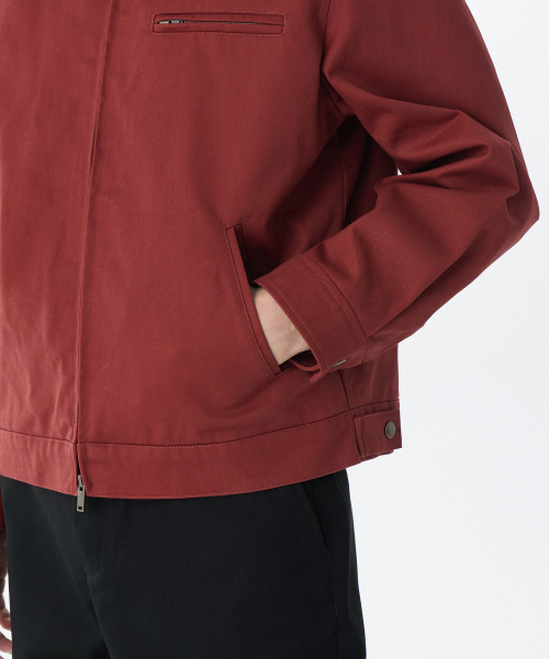MUSINSA STANDARD（ムシンサスタンダード）の「ヘビーウェイトCPワークジャケット[レッド]（ブルゾン・メンズ・その他・MEDIUM/LARGE/X-LARGE/XX-LARGE）」の13枚目の写真