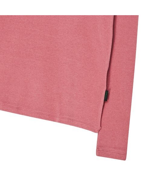 THE GREEN LAB（ザグリーンラボ）の「テンセルタートルネックTシャツ[グレイッシュピンク]（Tシャツ/カットソー・レディース・その他・FREE）」の5枚目の写真