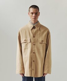CUFFS OVER SHIRTS JACKET_BEIGE