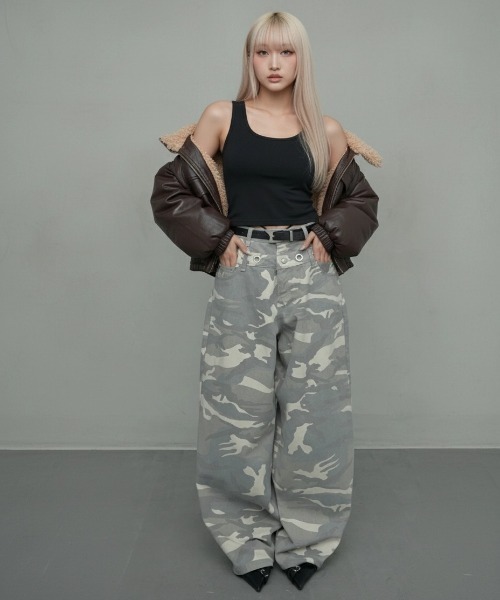 .KOM(ドットコム)の「A'GEM/9 × .kom 『.kom/ドットケーオーエム』【Y2K】ボア襟フェイクレザーライダースジャケット(ライダースジャケット・レディース・ブラック・M)」の20枚目の写真