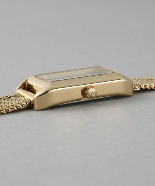 ete(エテ)の「レトロフェイス ダイヤモンド ウォッチ(アナログ腕時計・レディース・シルバー/イエローゴールド・FREE)」の8枚目の写真