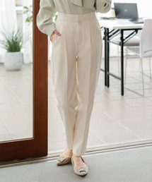 レディースのパンツ（ホワイト/白色系・防水/撥水/防汚）ファッション