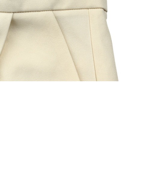 KOBE LETTUCE（コウベレタス）の「[ 撥水・防汚 ] シワになりにくいテーパードパンツ（スラックス・レディース・アイボリー/ブラック・M/S/PM/PS）」の15枚目の写真