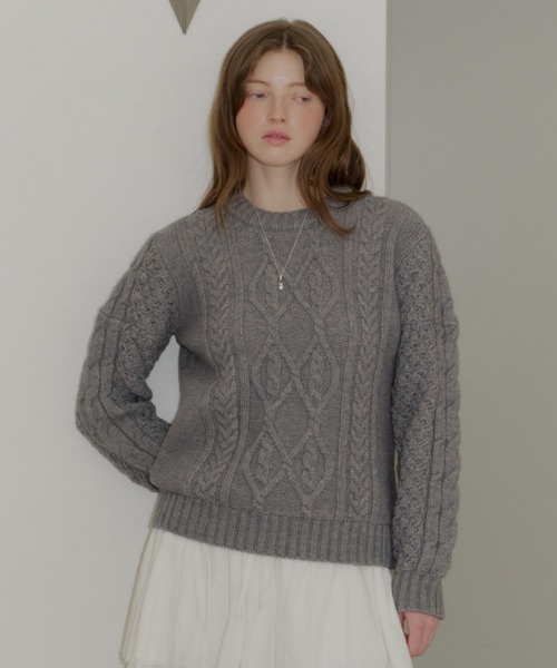 GIUNON（ジウノン）の「crystal drop long necklace / クリスタルドロップネックレス（ネックレス・レディース・シルバー・FREE）」の14枚目の写真