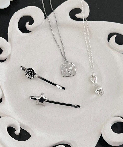 GIUNON（ジウノン）の「crystal drop long necklace / クリスタルドロップネックレス（ネックレス・レディース・シルバー・FREE）」の22枚目の写真