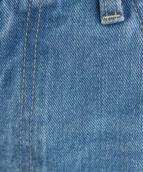 THE SHOP TK （ザ ショップ ティーケー ）の「【Lee】デニムワイドパンツ（デニムパンツ・レディース・サックスブルー/ネイビー・12/13）」の6枚目の写真