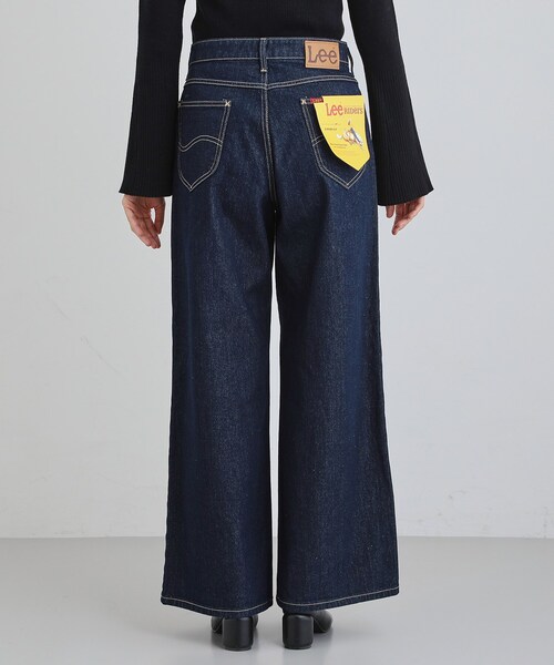 THE SHOP TK （ザ ショップ ティーケー ）の「【Lee】デニムワイドパンツ（デニムパンツ・レディース・サックスブルー/ネイビー・12/13）」の13枚目の写真