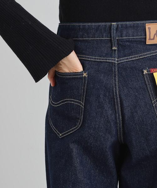 THE SHOP TK （ザ ショップ ティーケー ）の「【Lee】デニムワイドパンツ（デニムパンツ・レディース・サックスブルー/ネイビー・12/13）」の15枚目の写真