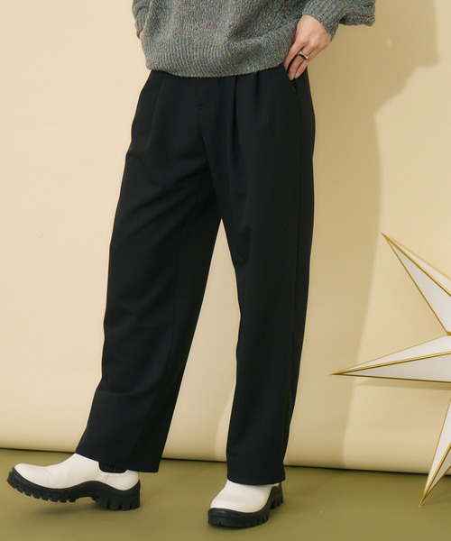 KATHARINE ROSS(キャサリンロス)の「【KATHARINE ROSS】前後異素材パンツ(その他パンツ・レディース・グレイッシュベージュ/ブラック・FREE)」の7枚目の写真