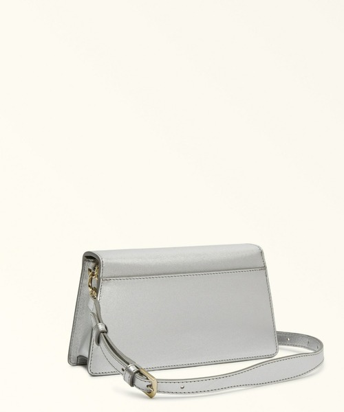 FURLA(フルラ)の「フルラ ゾエ ミニショルダーバッグ(クラッチバッグ・レディース・シルバー・ONE SIZE)」の3枚目の写真