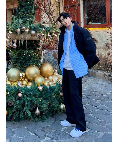 INSILENCE(インサイロンス)の「【INSILENCE×KKST】ダブルプリーツベルテッドウールパンツBLACK(スラックス・メンズ・その他・LARGE/MEDIUM/SMALL)」の18枚目の写真