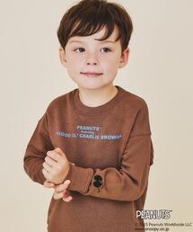 THE SHOP TK  | 【110-160】PEANUTS/ピーナッツ スヌーピープリントスウェット 親子リンク(スウェット)