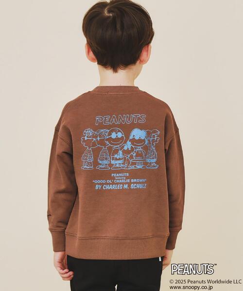 THE SHOP TK （ザ ショップ ティーケー ）の「【110-160】PEANUTS/ピーナッツ スヌーピープリントスウェット 親子リンク（スウェット・キッズ・ダークブラウン/ネイビー/アイボリー・11/12/13/14/15 /16）」の7枚目の写真