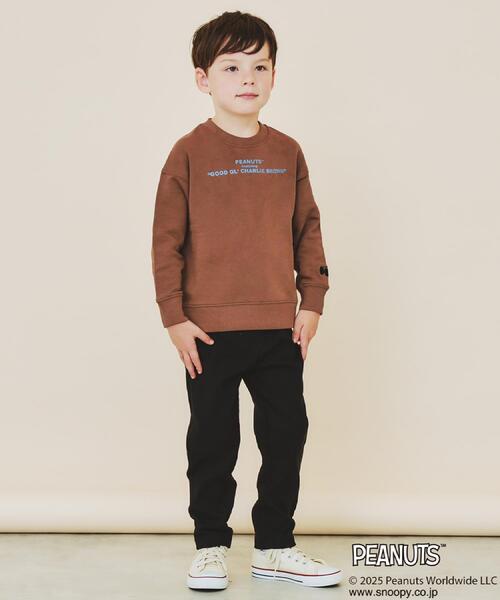 THE SHOP TK （ザ ショップ ティーケー ）の「【110-160】PEANUTS/ピーナッツ スヌーピープリントスウェット 親子リンク（スウェット・キッズ・ダークブラウン/ネイビー/アイボリー・11/12/13/14/15 /16）」の8枚目の写真