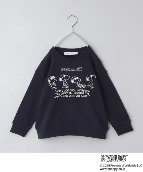 THE SHOP TK （ザ ショップ ティーケー ）の「【110-160】PEANUTS/ピーナッツ スヌーピープリントスウェット 親子リンク（スウェット・キッズ・ダークブラウン/ネイビー/アイボリー・11/12/13/14/15 /16）」の12枚目の写真
