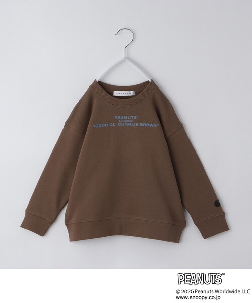 THE SHOP TK （ザ ショップ ティーケー ）の「【110-160】PEANUTS/ピーナッツ スヌーピープリントスウェット 親子リンク（スウェット・キッズ・ダークブラウン/ネイビー/アイボリー・11/12/13/14/15 /16）」の13枚目の写真