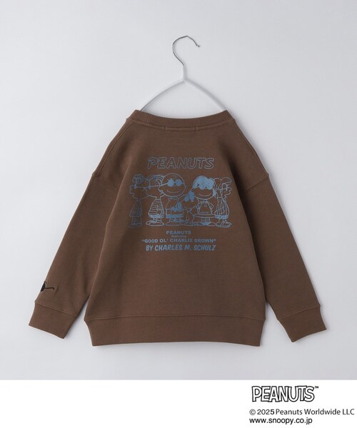 THE SHOP TK （ザ ショップ ティーケー ）の「【110-160】PEANUTS/ピーナッツ スヌーピープリントスウェット 親子リンク（スウェット・キッズ・ダークブラウン/ネイビー/アイボリー・11/12/13/14/15 /16）」の14枚目の写真