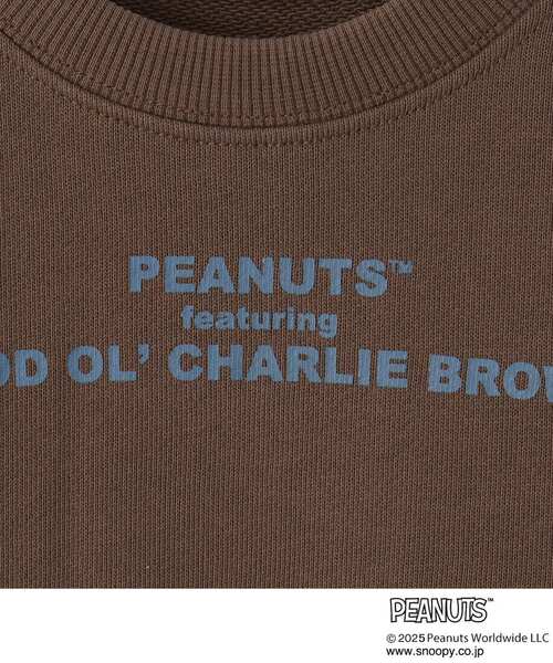 THE SHOP TK （ザ ショップ ティーケー ）の「【110-160】PEANUTS/ピーナッツ スヌーピープリントスウェット 親子リンク（スウェット・キッズ・ダークブラウン/ネイビー/アイボリー・11/12/13/14/15 /16）」の17枚目の写真