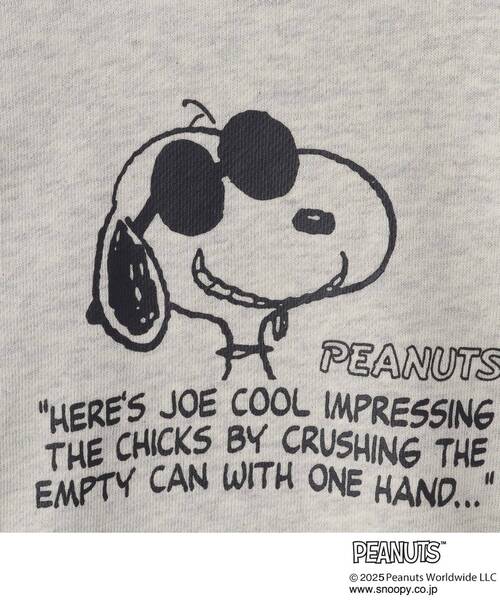 THE SHOP TK （ザ ショップ ティーケー ）の「【110-160】PEANUTS/ピーナッツ スヌーピープリントスウェット 親子リンク（スウェット・キッズ・ダークブラウン/ネイビー/アイボリー・11/12/13/14/15 /16）」の20枚目の写真