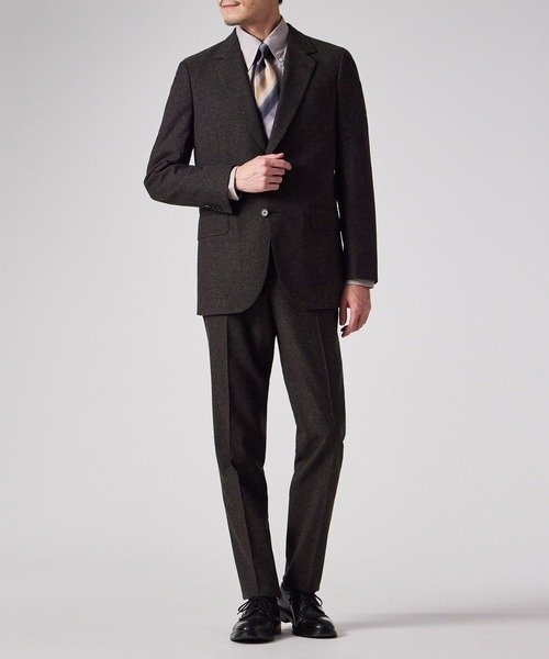 Paul Smith（ポールスミス）の「シルクカラーネップツィード テーパード トラウザーズ / 253110 M001DP（スラックス・メンズ・ダークブルー/ダークブラウン・X-LARGE/LARGE/MEDIUM/XX-LARGE）」の8枚目の写真