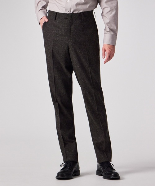 Paul Smith（ポールスミス）の「シルクカラーネップツィード テーパード トラウザーズ / 253110 M001DP（スラックス・メンズ・ダークブルー/ダークブラウン・X-LARGE/LARGE/MEDIUM/XX-LARGE）」の7枚目の写真