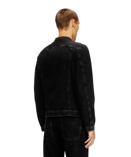 DIESEL（ディーゼル）の「メンズ デニムジャケット D-GLORY（デニムジャケット・メンズ・ブラック・SMALL/X-LARGE/LARGE/MEDIUM）」の5枚目の写真