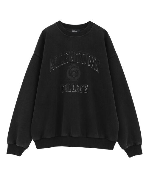 セール】スノーウォッシュボンディング裏毛カレッジスウェット