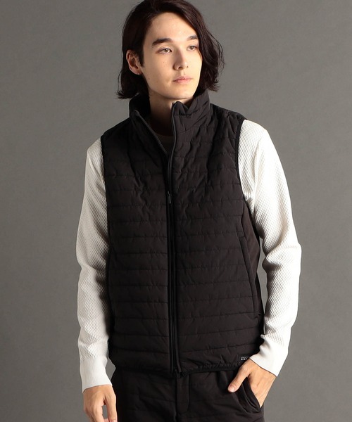 MONSIEUR NICOLE（ムッシュニコル）の「テクニカルダウンベスト（ダウンベスト・メンズ・ブラック/ライトグレー・MEDIUM/LARGE/X-LARGE）」の5枚目の写真