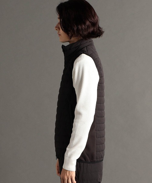 MONSIEUR NICOLE（ムッシュニコル）の「テクニカルダウンベスト（ダウンベスト・メンズ・ブラック/ライトグレー・MEDIUM/LARGE/X-LARGE）」の7枚目の写真