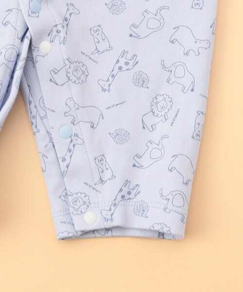 COMME CA ISM(コムサイズム)の「長袖ツーウェイオール・リバーシブルスタイの入ったギフトセット(60-80cm)(ベビーギフト・キッズ・サックスブルー/オフホワイト・60-80cm)」の10枚目の写真