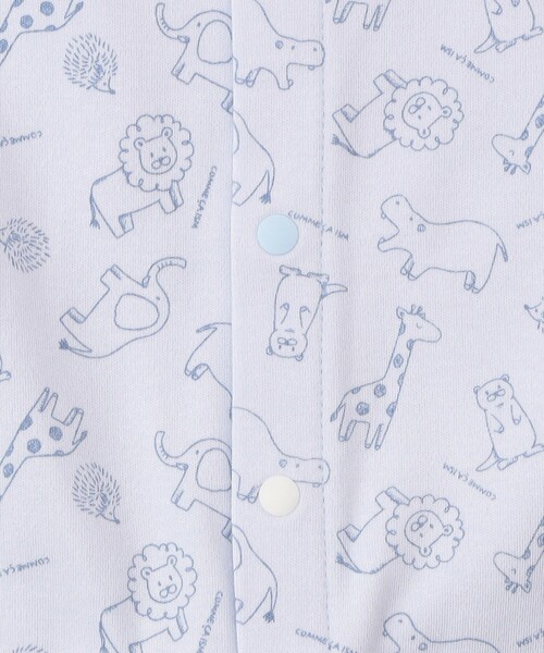 COMME CA ISM(コムサイズム)の「長袖ツーウェイオール・リバーシブルスタイの入ったギフトセット(60-80cm)(ベビーギフト・キッズ・サックスブルー/オフホワイト・60-80cm)」の8枚目の写真