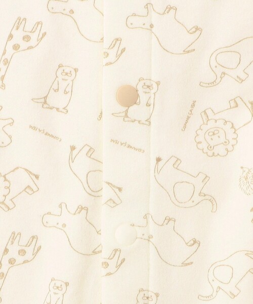 COMME CA ISM(コムサイズム)の「長袖ツーウェイオール・リバーシブルスタイの入ったギフトセット(60-80cm)(ベビーギフト・キッズ・サックスブルー/オフホワイト・60-80cm)」の9枚目の写真