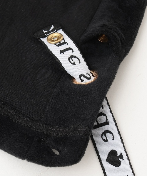 kate spade new york kids（ケイトスペードニューヨーク）の「キャットフードベロアワンピース（ワンピース・キッズ・ブラック/ピンク・110cm/130cm/120cm/140cm/160cm/150cm/100cm）」の7枚目の写真