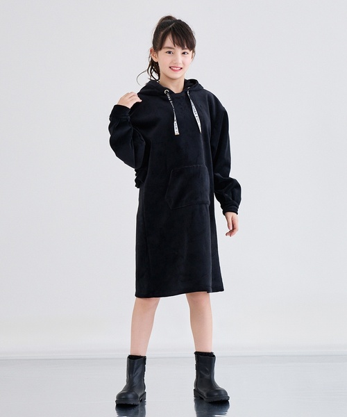 kate spade new york kids（ケイトスペードニューヨーク）の「キャットフードベロアワンピース（ワンピース・キッズ・ブラック/ピンク・110cm/130cm/120cm/140cm/160cm/150cm/100cm）」の14枚目の写真