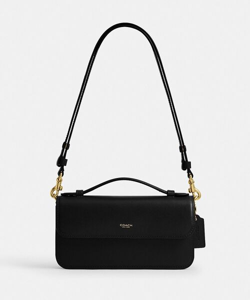 COACH（コーチ）の「エローラ トップ ハンドル クロスボディ バッグ（ショルダーバッグ・レディース・ブラック系その他・ONE）」の4枚目の写真