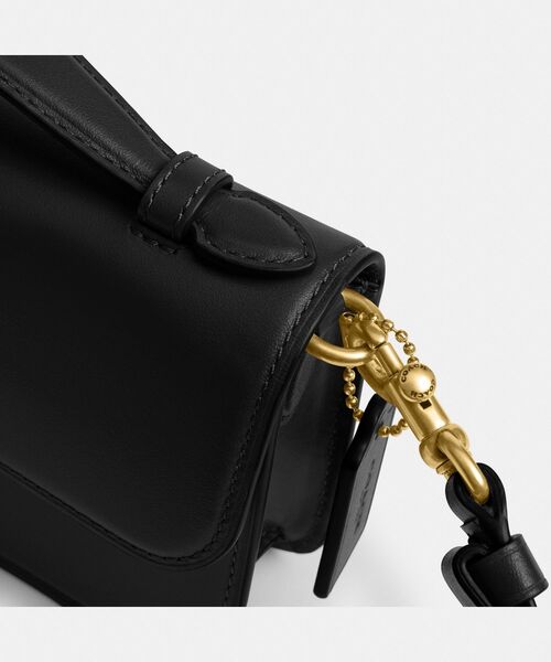 COACH（コーチ）の「エローラ トップ ハンドル クロスボディ バッグ（ショルダーバッグ・レディース・ブラック系その他・ONE）」の9枚目の写真