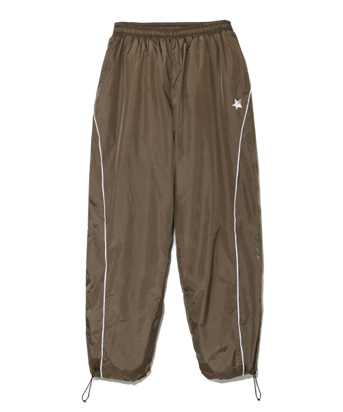 PHYSICAL DEPARTMENT（フィジカル デパートメント）の「LINE PIPING TRACK PANTS KHAKI BEIGE（スウェットパンツ・レディース・その他・SMALL/MEDIUM/LARGE/X-LARGE）」の2枚目の写真
