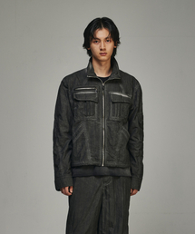 BLR（ビーエルアール）の「Dyed Multi-Pocket Nylon Work Jacket（ナイロンジャケット）」