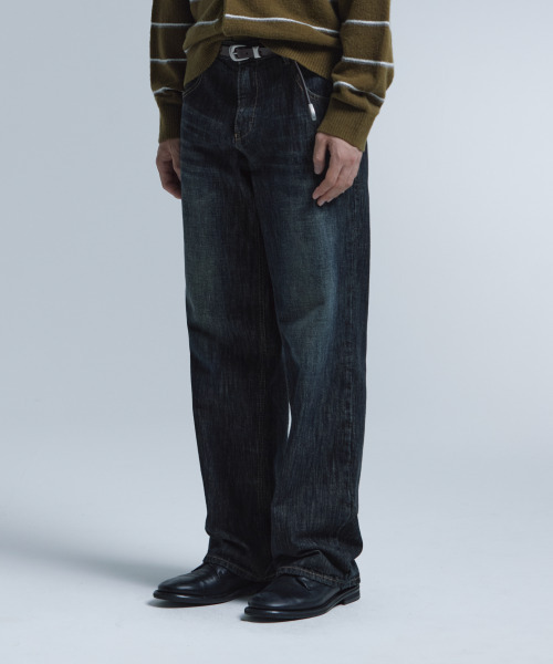 NONBLANK(ノンブランク)の「ティンスラブデニムパンツ_INDIGO(デニムパンツ・メンズ・ダークネイビー・MEDIUM/LARGE/X-LARGE)」の10枚目の写真