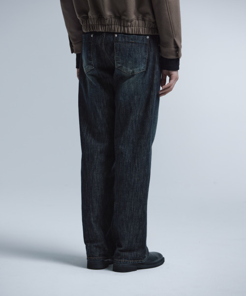 NONBLANK(ノンブランク)の「ティンスラブデニムパンツ_INDIGO(デニムパンツ・メンズ・ダークネイビー・MEDIUM/LARGE/X-LARGE)」の11枚目の写真