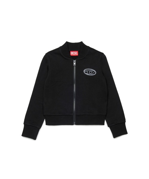 DIESEL（ディーゼル）の「キッズ ジップアップスウェット SKIPPY（スウェット・キッズ・ブラック・10Y/12Y/14Y/4Y/6Y/8Y）」の4枚目の写真